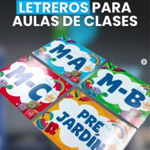 Letrero sobre PVC / Foamboard